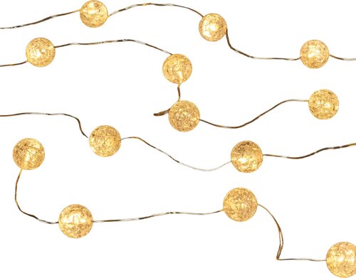 Draadverlichting bal 20led 2m ww - afbeelding 1