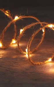 Draadverlichting jute 40 LED - L2m - afbeelding 3