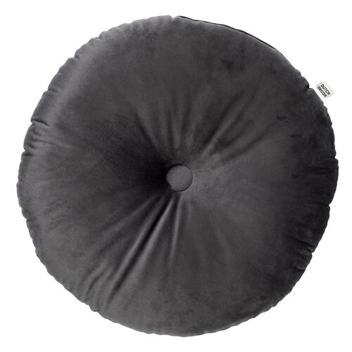 Dutch Decor sierkussen Olly Ø 40 cm Charcoal Gray