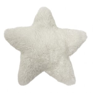 Dutch Decor sierkussen Sterre Snow White - B 50 x H 48 cm