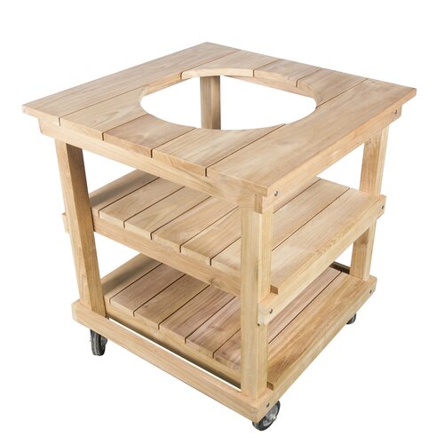 Dynamite Kamado tafel met inkeping D 57 cm voor kamado large - afbeelding 1