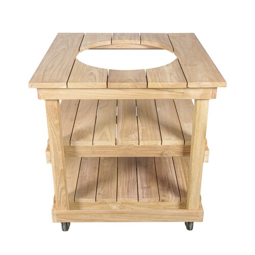 Dynamite Kamado tafel met inkeping D 57 cm voor kamado large - afbeelding 2