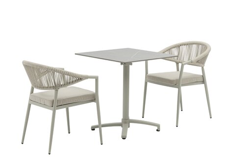 Ease Up® Bo bistroset zand voor 2 personen - afbeelding 1