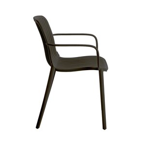 Ease Up® Elio tuinstoel kunststof espresso - afbeelding 3