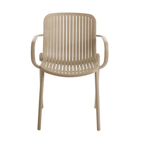 Ease Up® Elio tuinstoel kunststof latte - afbeelding 2