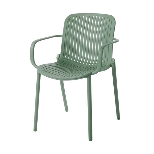 Ease Up® Elio tuinstoel kunststof sage groen - afbeelding 1