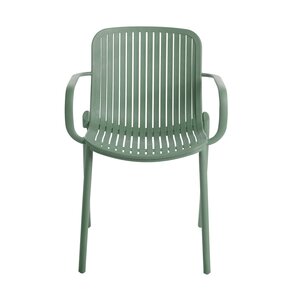 Ease Up® Elio tuinstoel kunststof sage groen - afbeelding 2