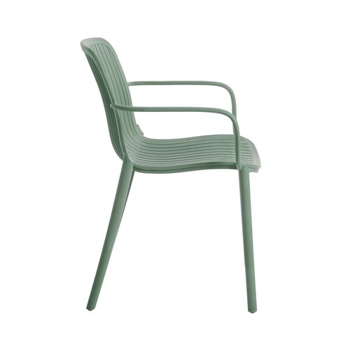 Ease Up® Elio tuinstoel kunststof sage groen - afbeelding 3