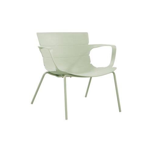 Ease Up® Finn tuinstoel kunststof lounge sage groen