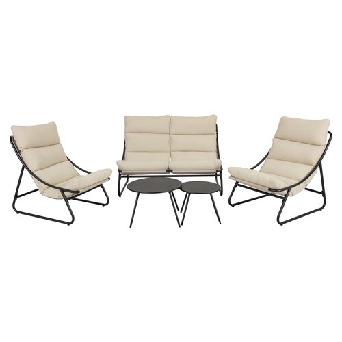 Ease Up® Lazize 5-delige loungeset antraciet - afbeelding 1