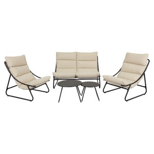 Ease Up® Lazize 5-delige loungeset antraciet - afbeelding 1