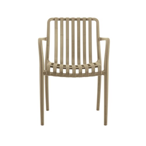 Ease Up® Levi tuinstoel kunststof latte - afbeelding 2