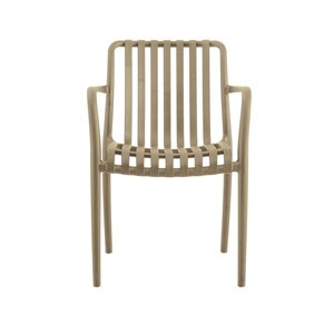 Ease Up® Levi tuinstoel kunststof latte - afbeelding 2