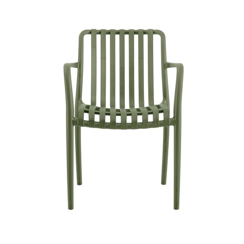 Ease Up® Levi tuinstoel kunststof sage groen - afbeelding 2