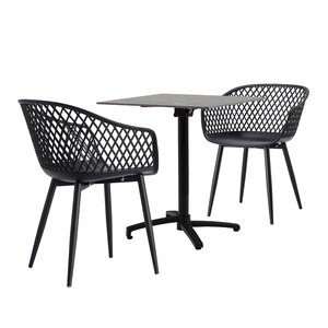 Ease Up Malmö bistroset met 2 Webbing stoelen - afbeelding 1