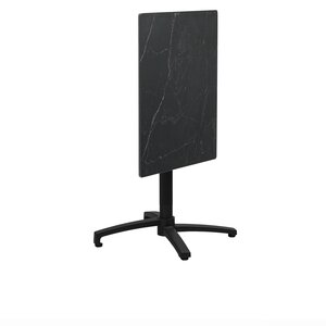 Ease Up® Malmö bistrotafel 70 x 70 cm zwart inklapbaar - afbeelding 3