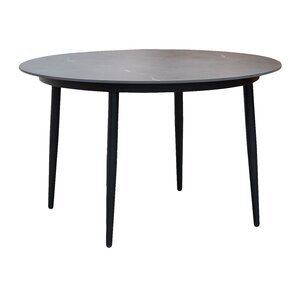 Ease up® Malmö dining tafel D 130 zwart - afbeelding 1