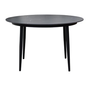 Ease up® Malmö dining tafel D 130 zwart - afbeelding 2