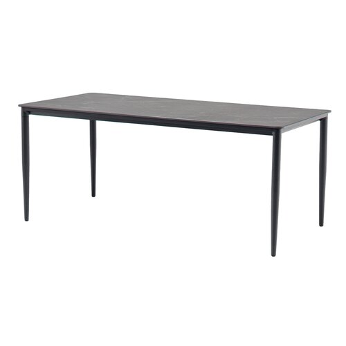 Malmö tafel 180 + 6 Bo zwart - afbeelding 3