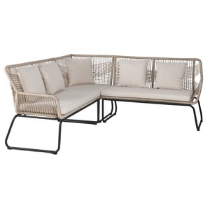 Ease Up Napoli 4-zits hoek loungeset beige - afbeelding 2