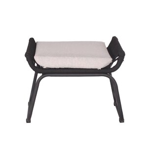 Ease Up® Napoli loungestoel met voetensteun zwart - afbeelding 3