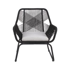 Ease Up® Napoli loungestoel zwart - afbeelding 2