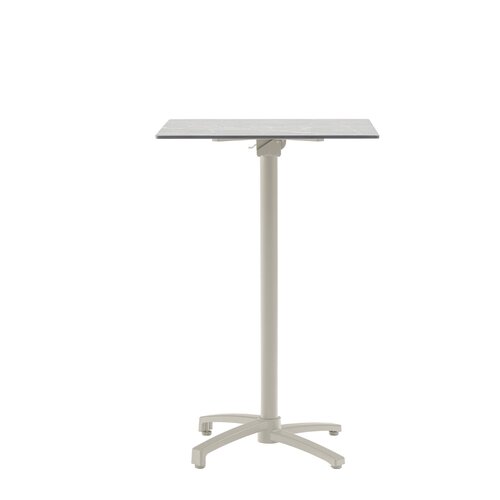 Ease Up Stockholm bartafel 70 x 70 x H 110 cm zand inklapbaar - afbeelding 2