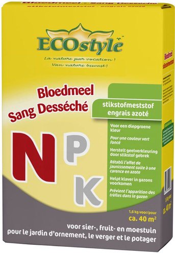 ECOstyle Bloedmeel 1,6 kg