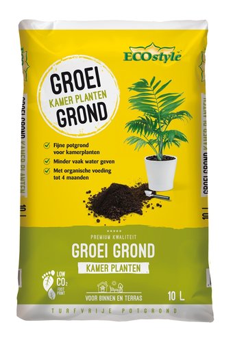 ECOstyle GroeiGrond Kamerplanten 10 ltr