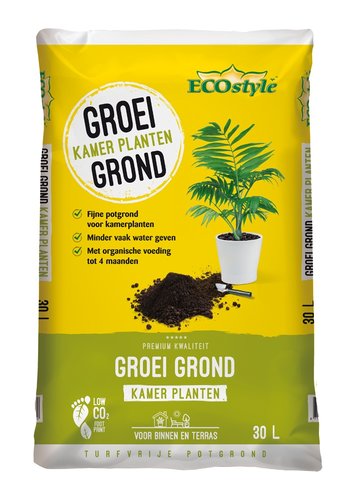 ECOstyle GroeiGrond Kamerplanten 30 ltr
