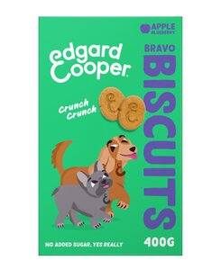 Edgard & Cooper Bravo Koekjes Appel & Bosbes 400g - afbeelding 1