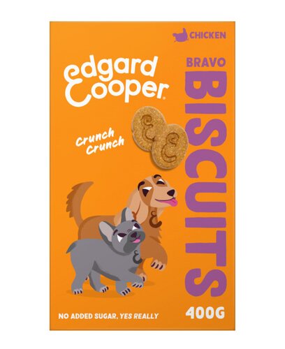 Edgard & Cooper Bravo Koekjes Kip 400g - afbeelding 1