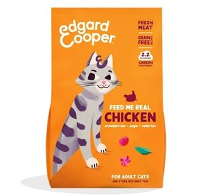 Edgard & Cooper  droogvoer  kip  Voor Volwassen Katten  4 kg