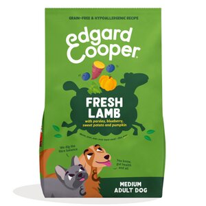 Edgard & Cooper medium Adult Droogvoer voor Honden Vers Lam - 2,5 kg