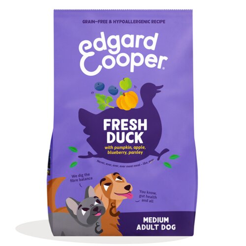Edgard & Cooper Medium Adult Droogvoer  voor Honden Verse Eend