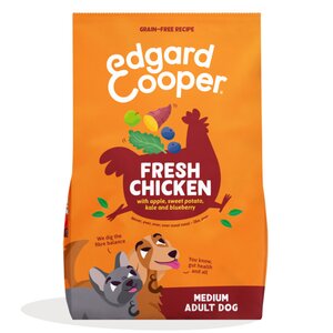 Edgard & Cooper medium Adult Droogvoer voor Honden Verse Kip - 2,5 kg