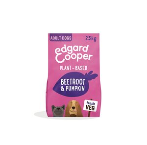 Edgard & Cooper medium Adult Plantaardig Droogvoer voor Honden Rode Biet & Pompoen 2,5 kg