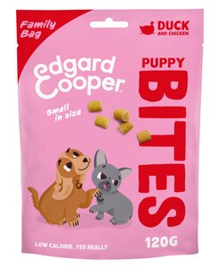 Edgard & Cooper Puppy Bites Eend & Kip klein - 120g - afbeelding 1