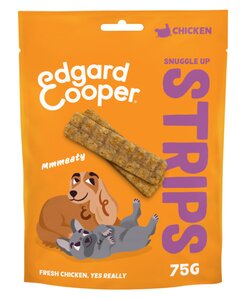 Edgard & Cooper Snuggle Up Strips Kip - 75g - afbeelding 1
