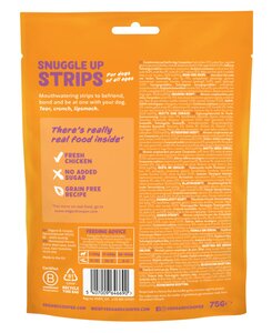 Edgard & Cooper Snuggle Up Strips Kip - 75g - afbeelding 2
