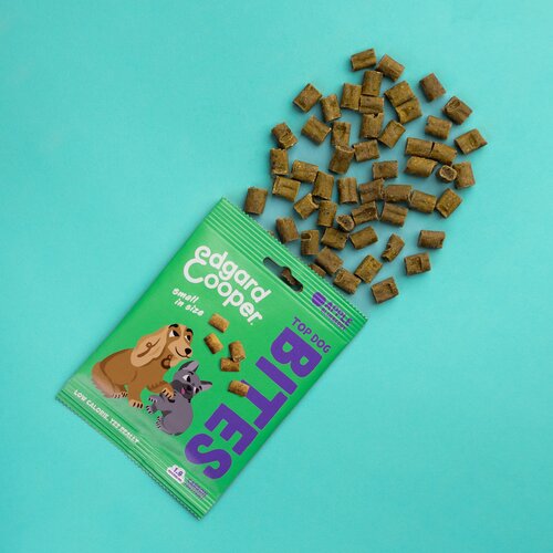 Edgard & Cooper Top Dog Bites Appel & Bosbes klein 50g - afbeelding 3