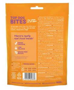 Edgard & Cooper Top Dog Bites Kip klein 120g - afbeelding 2
