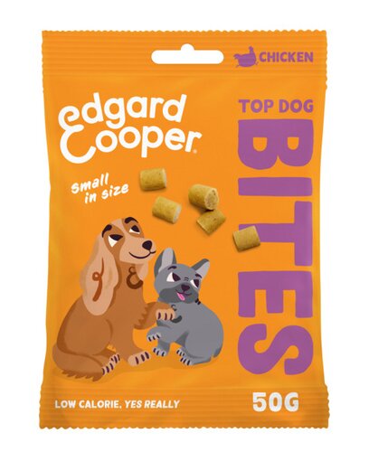 Edgard & Cooper Top Dog Bites Kip klein - 50g - afbeelding 1