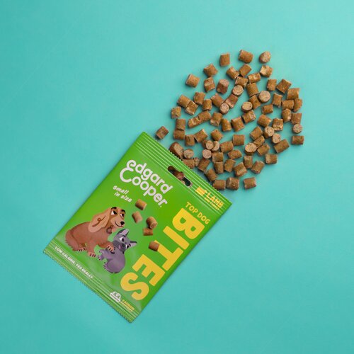 Edgard & Cooper Top Dog Bites Lam & Kalkoen klein 50g - afbeelding 3