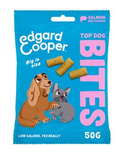 Edgard & Cooper Top Dog Bites Zalm & Kip Groot - 50g - afbeelding 1