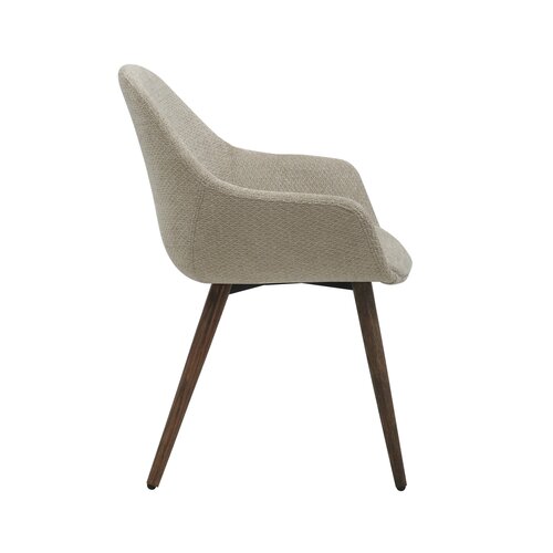 Eetkamerstoel Enzo retro creme - afbeelding 4