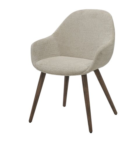 Eetkamerstoel Enzo retro creme - afbeelding 1