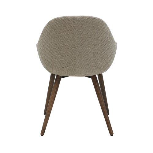 Eetkamerstoel Enzo retro creme - afbeelding 4
