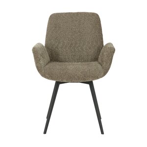 Eetkamerstoel Matteo bouclé liver - afbeelding 2