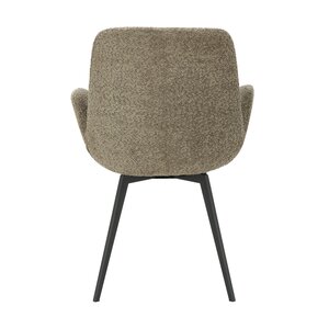 Eetkamerstoel Matteo bouclé liver - afbeelding 5